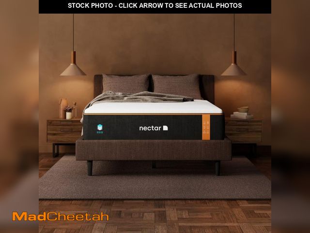 Lot 74-12206854 - Nectar Premier Copper 14" Full Mattress - Medium Firm Gel Memory Foam Mattress - 5 Layers of Comfort...