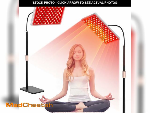 Lot 74-12716462 - Red Light Therapy for Body and Face, Infrared Light Therapy Lamp 660nm Red Light and 850nm NIR LED P...