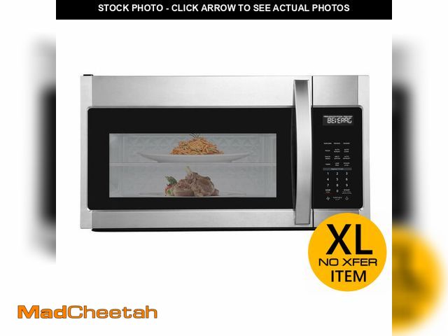 Lot 74-12689575 - BLACK+DECKER EM044KB19 Over The Range Microwave Oven with One Touch, 1000 Watts, 400 CFM and Auto Co...