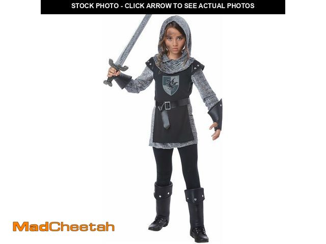 Lot 74-10822835 - California Costumes Girls Noble Knight Costume Medium - UNUSED