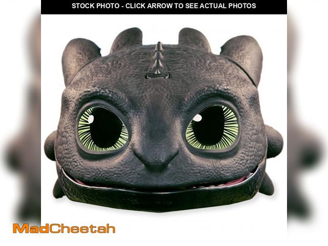 Lot 74-12527981 - (DAMAGED) Dreamworks Dragons, How To Train Your Dragon, Electronic Blast &amp; Roar Toothless Mask (...