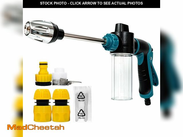 Lot 74-14427345 - Hose Hawk Pro Pressure Washer,High Pressure Hose Nozzle with Foam Pot,Three Spray Modes, Effortless ...