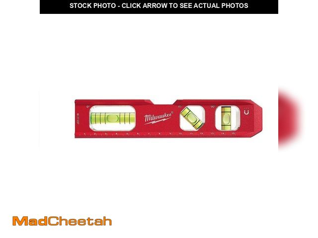 Lot 74-12777724 - Milwaukee 7 in. Metric Compact Billet Torpedo Level - UNUSED