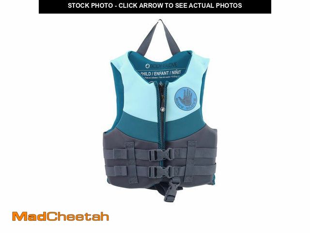 Lot 74-12556254 - Body Glove Child's Neoprene PFD Life Jacket and Vest, Boy, 33-55 lbs., Blue - UNUSED