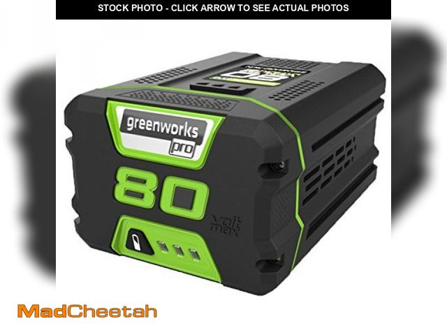 Lot 74-12326934 - Greenworks PRO 80V 2Ah Lithium Ion Battery GBA80200 - UNUSED