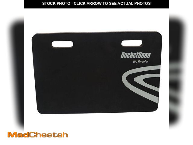 Lot 74-13779109 - BUCKET BOSS Big Kneeler Heavy-Duty Foam Work Knee Pads (1-pack) - USED