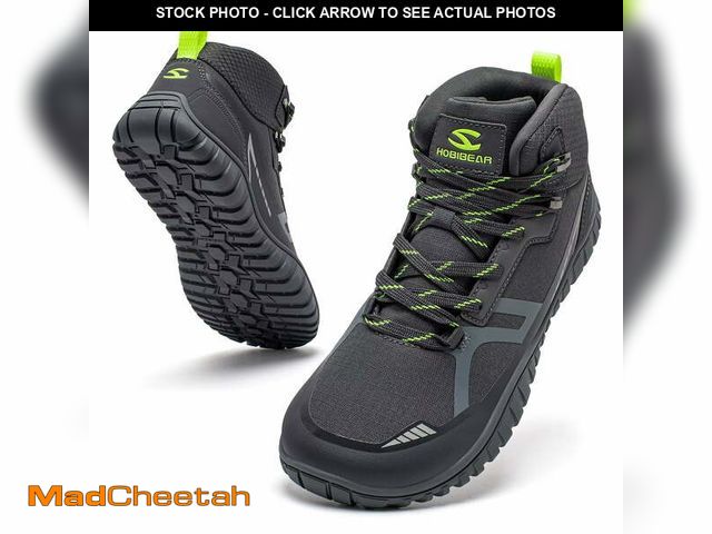 Lot 74-13779303 - GUBARUN Wide Width Trail Runners Mens Lightweight Zero Drop Flexible Hiking Shoes size 9.5 - UNUSED