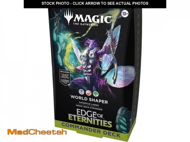 Lot 74-12328903 - Magic The Gathering Edge of Eternities Commander Deck - World Shaper - UNUSED