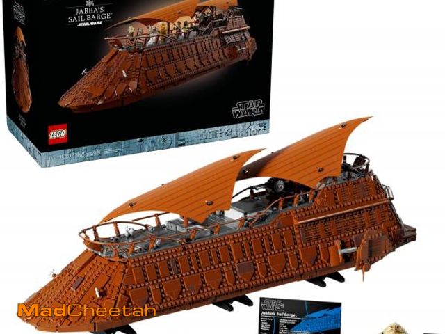 Lot 74-12475473 - LEGO Star Wars Jabba's Sail Barge Building Sets for Adults - Star Wars Ship Collectibles Set for Fan...