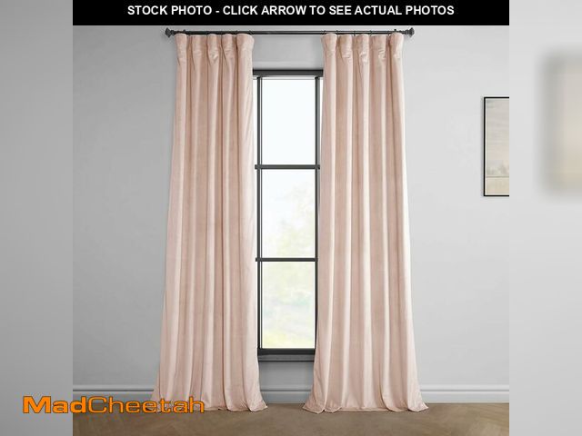 Lot 74-13040317 - HPD Half Price Drapes Heritage Plush Velvet Curtains 96 Inches Long Room Darkening Curtains for Bedr...