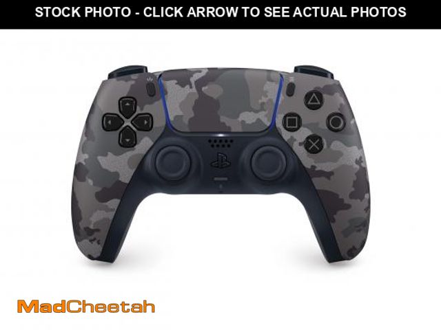 Lot 74-12441021 - PlayStation DualSenseÃÂ® Wireless Controller - Gray Camouflage - UNUSED
