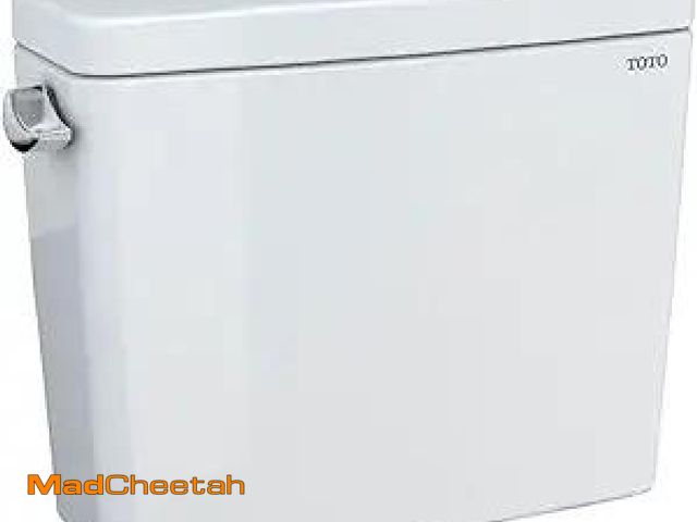 Lot 74-12064429 - \TOTO Drake 1.28 GPF Toilet Tank with WASHLET+ Auto Flush Compatibility, Cotton White - ST776EA#01 -...