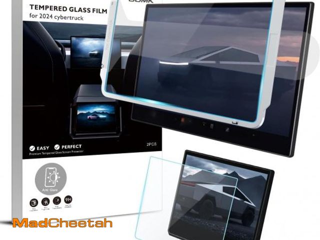 Lot 74-12417512 - SUMK Tempered Glass Screen Protector for Tesla Cybertruck Accessories 2024 2025 18.5 Inches Glossy T...