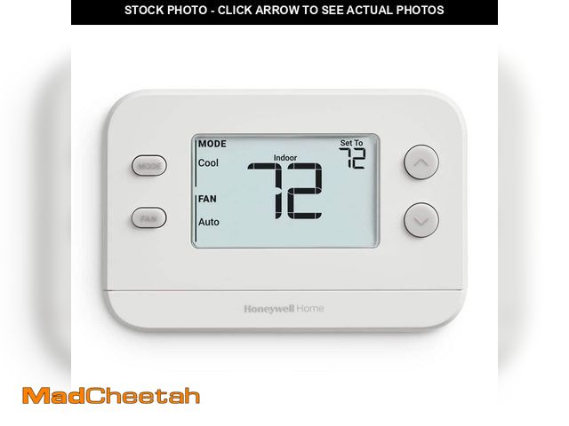 Lot 74-13038497 - Honeywell Home X1N Non-Programmable Thermostat, Single-Stage, 1-Heat/1-Cool - UNUSED