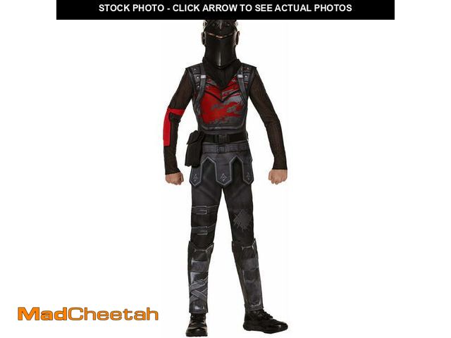 Lot 74-12886604 - Fortnite Black Knight Halloween Costume for Children, Boys Size Medium 8, by InSpirit Designs - USED