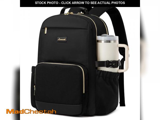Lot 74-12218008 - LOVEVOOK Laptop Backpack for Women with Pouch Pocket for Large Capacity Cup,15.6 Inch Laptop Compute...