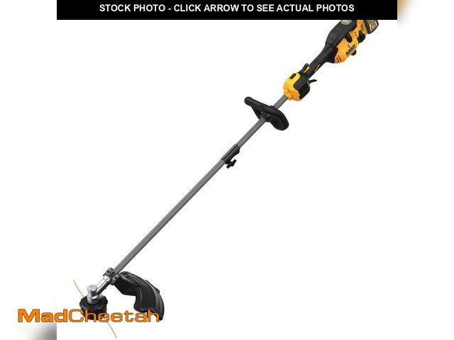 Lot 74-12797014 - (MISSING BATTERY) DEWALT FLEXVOLT 60V MAX 17 in. Cordless Battery Powered Attachment Capable Trimmer...