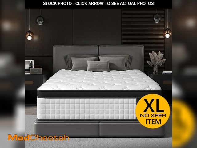 Lot 74-12667705 - Queen Mattress 12 inch, UHOMEPRO Queen Size Mattress in a Box, Gel Memory Foam and Wrapped Pocket Hy...