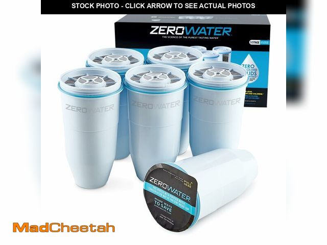 Lot 74-13956442 - ZeroWater Official Replacement Filter - 5-Stage 0 TDS Filter Replacement - System IAPMO Certified to...