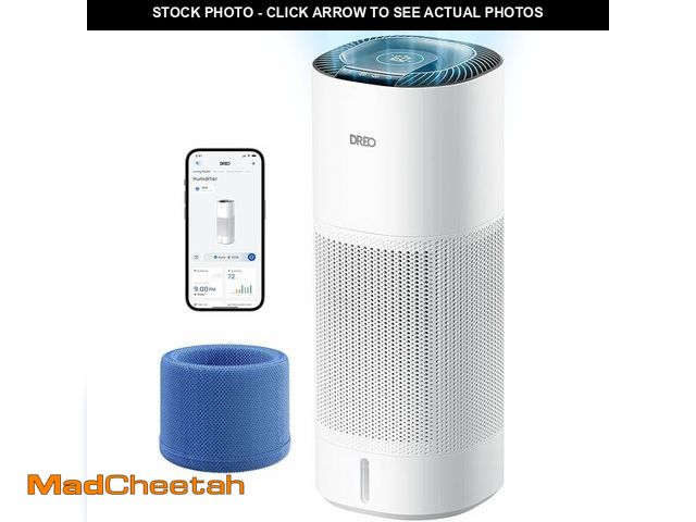 Lot 74-12760054 - DREO Smart Evaporative Humidifier Large Room up to 1000ftÃâÃÂ², 800ml/h High Output Air Humidifi...