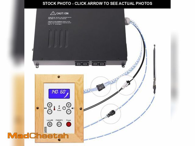 Lot 74-13626043 - iDOTODO Infrared Sauna Electrical Control Box and Infrared Sauna Digital Control Panel with a Temper...