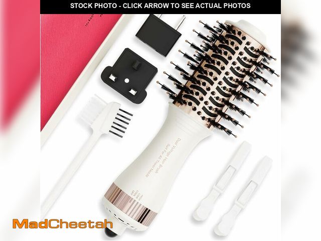 Lot 74-12676905 - 4-in-1 Travel Dual Voltage Hair Dryer Brush Blow Dryer Brush,Portable 2 inch Mini Hot Air Brush,Trav...