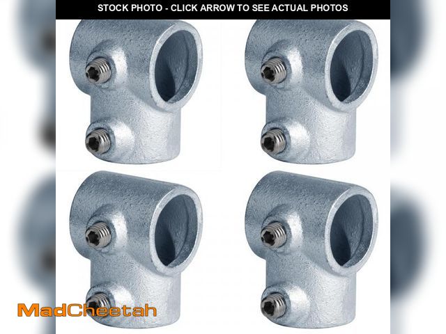 Lot 74-12215390 - eoere 4 PCS 1" Nominal Structural Pipe Fittings, Single Socket Tee, 90ÃÂ° Joint, Actual OD: 1.315",...