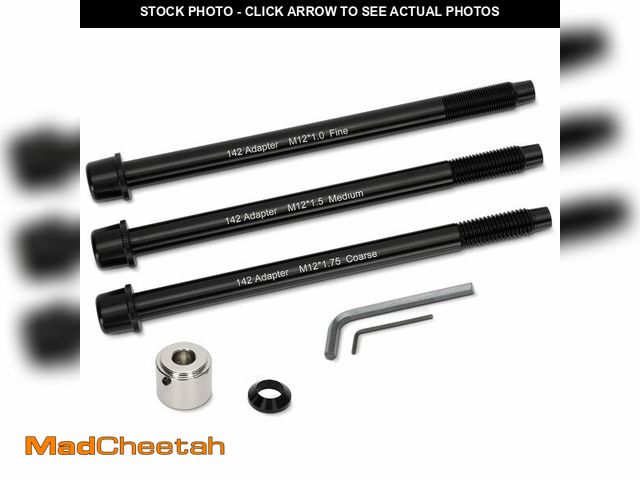 Lot 74-12709858 - benut 12x142mm Thru Axle Adapter Compatible with Wahoo KICKR SNAP, 12x142mm Bike Adapter Kit with To...