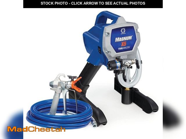 Lot 74-13685843 - Graco Magnum X5 Airless 3000 PSI Stand Paint Sprayer - USED