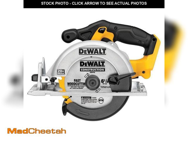 Lot 74-12790625 - DEWALT 20V MAX Cordless 6.5 in. Sidewinder Style Circular Saw (Tool Only) - UNUSED