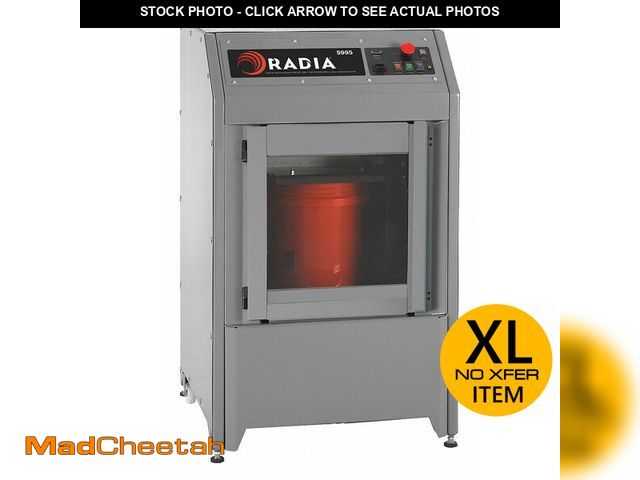 Lot 74-12901353 - Paint Shaker: Electric, Push Button, 27 1/2 in Wd, 5 gal Compatible Container Size, 110V - FOR PARTS...