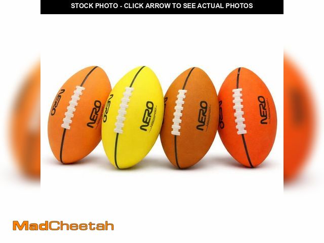 Lot 74-14150874 - NERO SPORT Ninja Silent Football, Quiet Foam Football for Indoor &amp; Outdoor Play, Soft Sound-Abso...