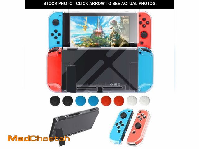 Lot 74-12700962 - FYOUNG Clear Protective Case for Switch, Transparent Slim Hard Shell for Switch, Scratch&amp;Shock P...