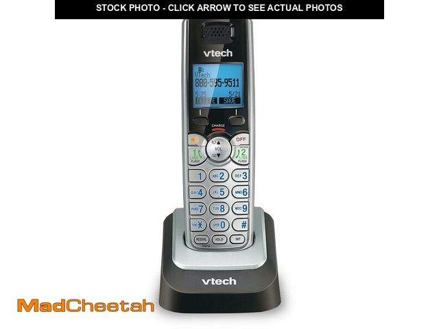 Lot 74-14154622 - VTech Accessory Handset for DS6151 Series with 2-Line Cordless Phone, Suitable for Small Business or...