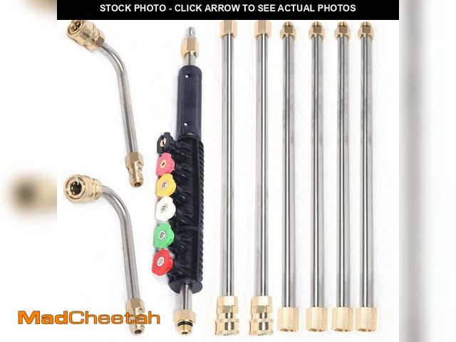 Lot 74-13778844 - Extension Wand Spray Nozzle Working Pressure Up to 4000 PSI for High Pressure Washer - UNUSED