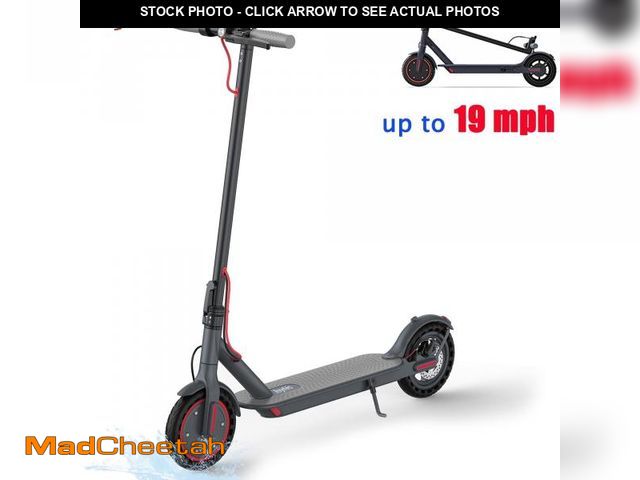 Lot 74-12513175 - JOYHIS J078 350W Folding Electric Scooter, 8.5" Solid Tires, 19mph, 21-Mile Range, Ideal for Commuti...