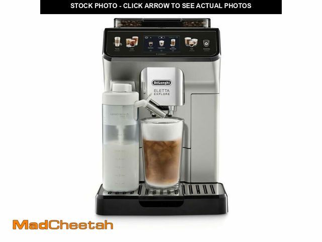 Lot 74-14354082 - De'Longhi Eletta Explore Fully Automatic Espresso Machine with Cold Brew, ECAM45086S - USED
