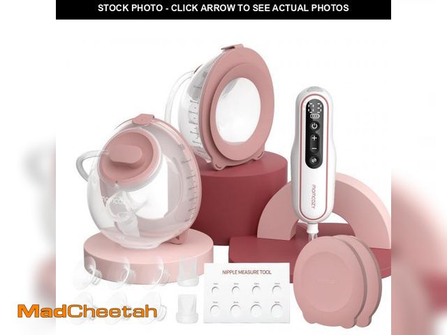 Lot 74-12218608 - Momcozy Breast Pump V2 Pro Ultra-Lightweight, Hands-Free &amp; Portable Wearable Pump with Upgraded ...