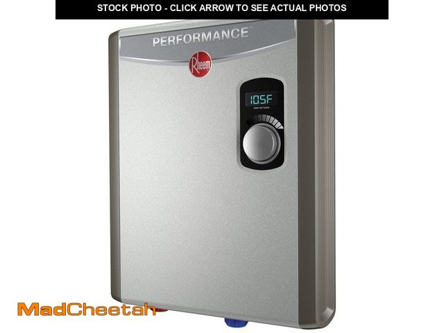 Lot 74-13612324 - Rheem Performance 18 kW 3.51 GPM 240-Volt Self-Modulating Electric Tankless Water Heater - UNUSED