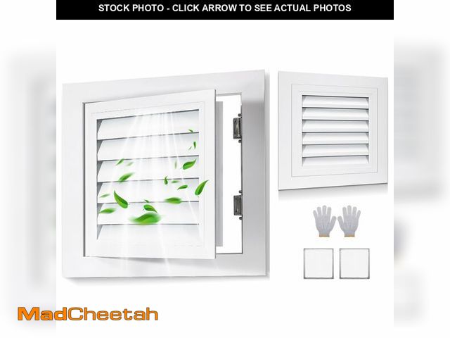 Lot 74-12699139 - Buyank 12 x 12 inch Access Doors - Durable Access Panel for Drywall with Push-Button Switch &amp; Ve...