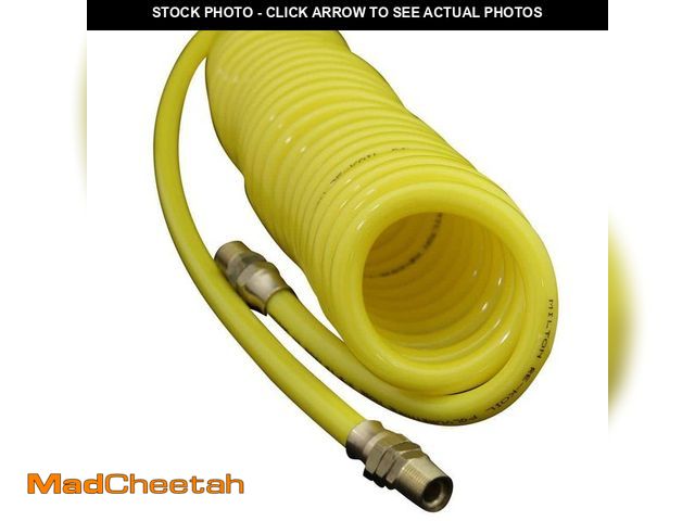 Lot 74-14319343 - Milton 20 ft. 3/8 in. I.D. Polyurethane ReKoil Hose - UNUSED