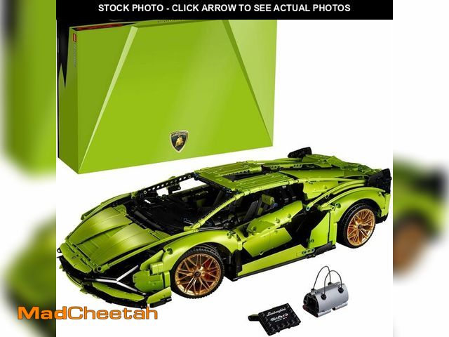 Lot 74-12827939 - LEGO Technic Lamborghini SiÃÆÃÂ¡n FKP 37 Building Sets for Adults - Detailed Lamborghini Model Ca...