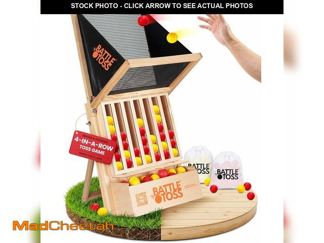 Lot 74-14305650 - Indoor/Outdoor Toss Game for Adults &amp; Kids, Fast-Paced Strategy Game for Parties, Tailgates, BBQ...
