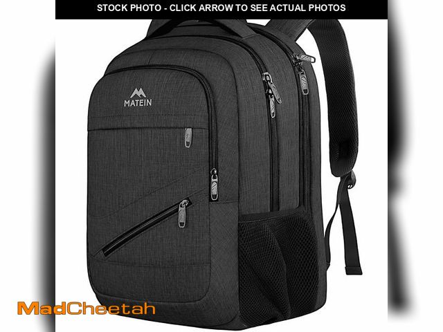Lot 74-14150163 - MATEIN 17 Inch Work Laptop Backpack, Large College Computer Bookbag with TSA Laptop Compartment, Wat...