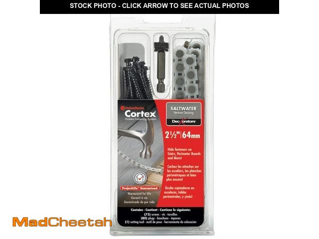 Lot 74-14601043 - FastenMaster 50 LF Collated Cortex for Deckorators Salt Water 2 1/2 in. FMCTXCL-DK75VNSW - UNUSED