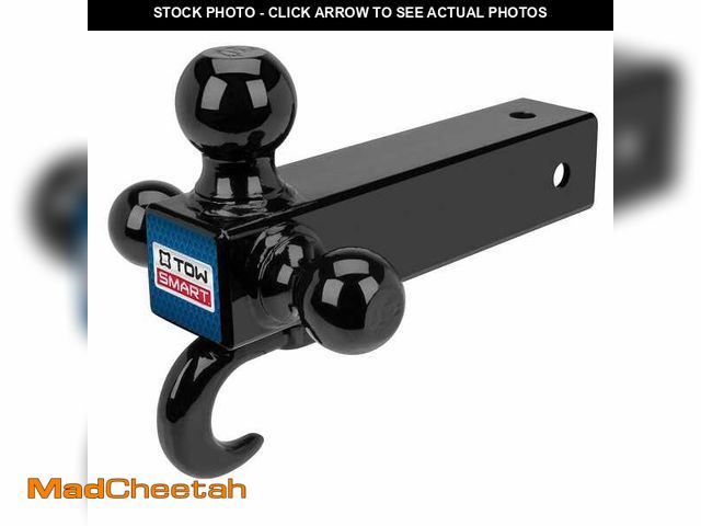 Lot 74-12784304 - TowSmart Up to 14,000 lb. 1-7/8 in., 2 in, and 2-5/16 in. Ball Diameters Adjustable Trailer Tri-Ball...