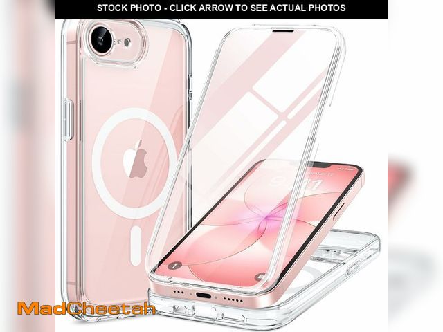 Lot 74-14050573 - Miracase for iPhone 17e Case &amp; iPhone 16e Case, Full-Body Phone with Built-in Glass Screen Prote...
