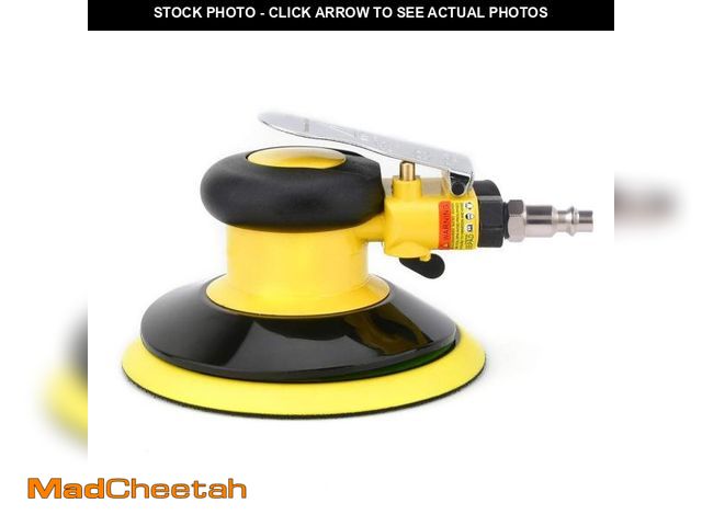 Lot 74-11555533 - Professional Air Random Orbital Palm Sander, Dual Action Pneumatic Sander, Low Vibration, Heavy Duty...