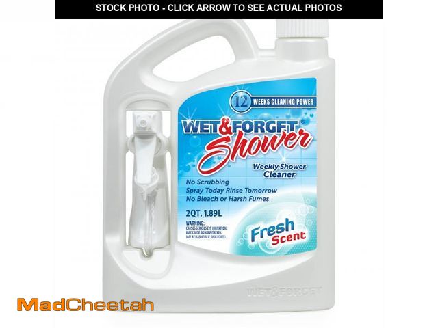 Lot 74-11558833 - Wet &amp; Forget Shower Cleaner Spray Multi-Surface Weekly Application Requires No Scrubbing, Bleach...