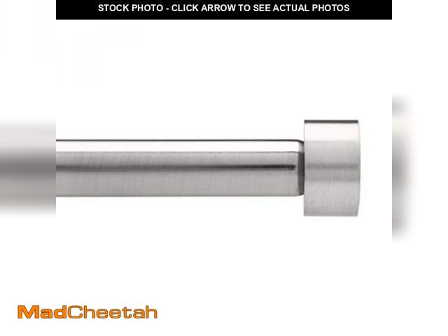 Lot 74-12367867 - Umbra Cappa Curtain Rod, Includes 2 Matching Finials, Brackets &amp; Hardware, 36 to 72-Inches - UNU...